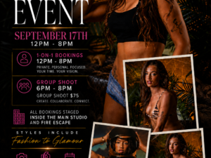 Model Kels 1st 1 on 1s + Group Shoot