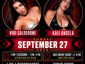 VIXEN DUO Group Shoot – Viri Calderone + Kali Angela – Sept 27, 2026
