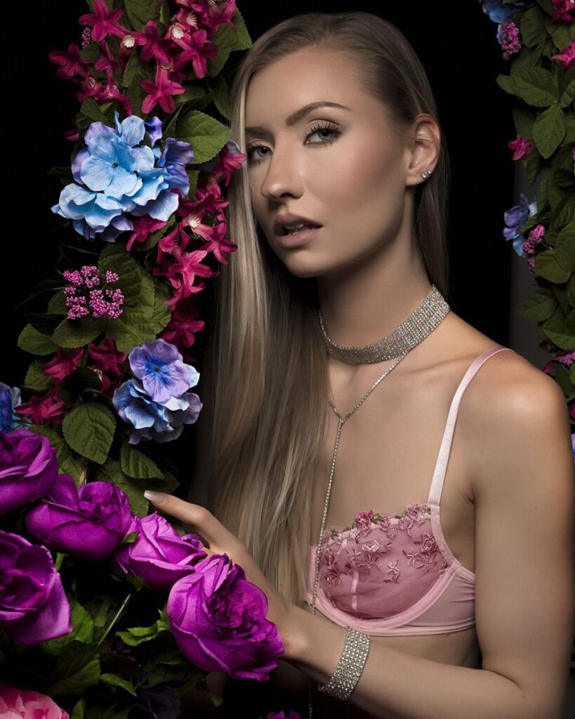 Model at an Influencer Model Group event