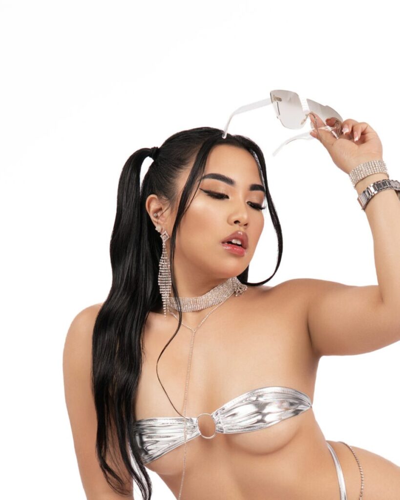 Model at an Influencer Model Group event